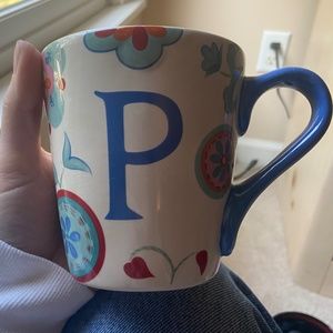 World Market Initial Mug